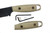 TKC: EXTENDED Handle for Becker BK14, 24 - Green Canvas Micarta