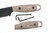 TKC: EXTENDED Handle for Becker BK14, 24 - Brown Canvas Micarta