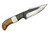 Aux Mfg & Wasteland Forge Collaboration - San Mai Karl - 4.3"  416ss & 80CRV2 Steel Blade w/ Carbon Fiber, Mammoth Bone, & Koa Wood Handle