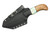 Aux Mfg & Wasteland Forge Collaboration - San Mai Karl - 4.3"  416ss & 80CRV2 Steel Blade w/ Carbon Fiber, Mammoth Bone, & Koa Wood Handle