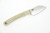 Hellbender Blade Co. - Newt - 2" Magnacut Tumbled Steel Fixed Blade W/ OD Micarta Handle