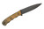 Dave Wenger Blades - Nimrod - 5" Magnacut Fixed Blade W/ Sculpted Vintage Linen - Kydex Sheath