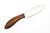LT Wright Knives Small Northern Hunter - AEB-L Steel - High Saber Grind - Desert Ironwood W/ Black Liners - 4