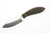 LT Wright Knives Small Northern Hunter - AEB-L Steel - High Saber Grind - Green Canvas Micarta Handles W/ Orange G-10 Liners W/ Mountain Finish
