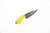 Toros Knife & Tool - Jellybean - 1.75" 4116 Steel Fixed Blade W/ Yellow Epoxy Handle & Brown Leather Sheath