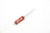 Toros Knife & Tool - Jellybean - 1.75" 4116 Steel Fixed Blade W/ Orange & White Epoxy Handle & Brown Leather Sheath
