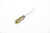 Toros Knife & Tool - Jellybean - 1.75" 4116 Steel Fixed Blade W/ Green, Yellow, Red, Blue, & White Epoxy Handle & Brown Leather Sheath