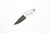 Toros Knife & Tool - Jellybean - 1.75" 4116 Steel Fixed Blade W/ White Epoxy Handle & Brown Leather Sheath