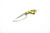 Toros Knife & Tool - Jellybean - 1.75" 4116 Steel Fixed Blade W/ Green & White Epoxy Handle & Brown Leather Sheath 
