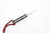 Toros Knife & Tool - Bear Claw - 2.1875" N690 Steel Fixed Blade W/ Black, White, & Orange Camo Epoxy & Brown Leather Sheath 