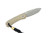 Knafs Knives - Lander - 2.57" 14C28N Steel Fixed Blade W/ Green Micarta Handle