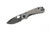 Knafs Knives - Lander 5 - 2.13" Black Stonewash 8CR14MoV Steel Folding Blade W/ Topographic 2Cr13 Handles
