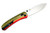 Knafs Knives - Lander 2 - 3.25" Stonewash S35VN Steel Folding Blade W/ Fish Scales G-10 Handles