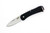Knafs Knives - Lander 6 - 1.55" Satin 4034SS Steel Folding Blade W/ Black FRN Handles