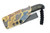 WK Forgeworks - Comanche - 2.6" AEB-L Fixed Blade W/ Blue Carbon Fiber Over Jade G-10 Handles & Camo Kydex