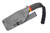 WK Forgeworks - Comanche - 2.6" 52100 Steel Fixed Blade W/ Black Micarta W/ TRD Spacers Handles & Grey Topographic Kydex