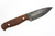 WK Forgeworks - Black Hawk - 3.8" Procut Steel Fixed Blade W/ Natural Linen Micarta Handles & Green Topographic Kydex
