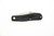 Upstate Cutlery Co. - Ultralight Teardrop W/ Shield - 2.6" 1095 Steel Blade - Black Linen Micarta 