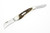 Upstate Cutlery Co. - Farmer Jack - Elk Stag W/ Shield - 1095 Steel - 2 Blade 