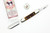 Great Eastern Cutlery GEC #16 Tidioute Cutlery Little Indian Girl Canoe Pattern - 2 Blade - Rogers Brown Jigged Bone