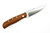 Cypress Creek Knives - Trout Bum TT - 3.4" BG-42 Steel Fixed Blade W/ Vintage Linen Micarta W/ White Liners Handles