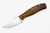 Cypress Creek Knives - Sharpfinger TT - 3.2" CPM Magnacut Fixed Blade W/ Vintage Linen Micarta W/ Tiffany Blue & White Liners Handle