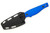 Stoner CNC - Vector 2.8 - 2.8" AEB-L Fixed Blade W/ Blue G-10 Handles