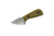 Very Good Knife Company - Mosquito - 1.75" AEB-L Fixed Blade W/ Green Canvas Micarta W/ Orange Liner Handle