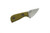 Very Good Knife Company - Mosquito - 1.75" AEB-L Fixed Blade W/ Green Canvas Micarta W/ Black Liners Handle