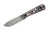 Very Good Knife Company - Pocket Doc - 2.8" AEB-L Fixed Blade W/ Snowfire Fat Carbon Handles