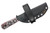 Very Good Knife Company - Pocket Doc - 2.8" AEB-L Fixed Blade W/ Snowfire Fat Carbon Handles