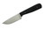 Very Good Knife Company - Adventure Jr. - 3.5" AEB-L Fixed Blade W/ Black Canvas Micarta W/ Orange Liner Handle