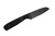Very Good Knife Company - Mantis - 3" Black Cerakote AEB-L Fixed Blade W/ Black Canvas Micarta W/ Red G-10 Liners Handle