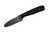 Very Good Knife Company - Mantis - 3" Black Cerakote AEB-L Fixed Blade W/ Black Canvas Micarta W/ Red G-10 Liners Handle