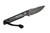 JP Bladesmithing - Fang EDC - 2.25" AEB-L Fixed Blade W/ Dark Aqua Dymalux Handle & Black Leather Sheath