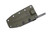 Judith Knife Co. - Home - 3.25" 80CRV2 Fixed Blade W/ Vintage Linen Micarta Handle