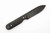 LT Wright Knives - Bushcrafter HC - 3.6" 1075 Steel Fixed Blade W/ High Saber Grind & Python Canvas Micarta Handle - Matte Finish