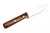 LT Wright Knives Maverick Scout - A2 Steel - Flat Grind - Desert Ironwood W/ Orange Liners Handle - 3