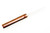 LT Wright Knives Maverick Scout - A2 Steel - Flat Grind - Desert Ironwood W/ Orange Liners Handle - 5