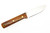 LT Wright Knives Maverick Scout - A2 Steel - Flat Grind - Desert Ironwood W/ Orange Liners Handle - 5