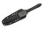 TOPS Knives - Shirodagga - 5.5" Black Traction Coated 1095 Steel Fixed Blade - Black G-10 W/ Red Liners Handle