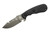 TOPS Knives - Road Pup Goyo - 3.5" Tungsten Cerakote 1095 Steel Fixed Blade - Black G-10 Handle