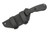 TOPS Knives - Road Pup Goyo - 3.5" Tungsten Cerakote 1095 Steel Fixed Blade - Black G-10 Handle