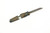 Lex Rex Customs - Mini Deathstick - 2" Alabama Damascus Steel Fixed Blade W/ Brown & Blue Epoxy W/ White Tru-Stone Handle 