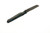 Lex Rex Customs - Mini Deathstick - 2" Alabama Damascus Steel Fixed Blade W/ Black & Blue Grip-X Handle 