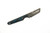 Lex Rex Customs - Mini Deathstick - 2" Alabama Damascus Steel Fixed Blade W/ Black & Blue Grip-X Handle 
