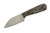 Very Good Knife Company - The Hawk - 3.5" AEB-L Fixed Blade W/ Python Canvas Micarta Handle