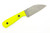 Very Good Knife Company - The Hawk - 3.5" AEB-L Fixed Blade W/ Day-Glow G-10 Handle