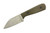 Very Good Knife Company - The Hawk - 3.5" AEB-L Fixed Blade W/ Double Green Canvas Micarta Handle
