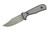 Very Good Knife Company - Counter Strike - 4" AEB-L Fixed Blade W/ Grey & Black G-10 Handle